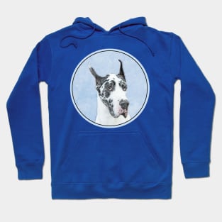 Great Dane (Harlequin) Hoodie